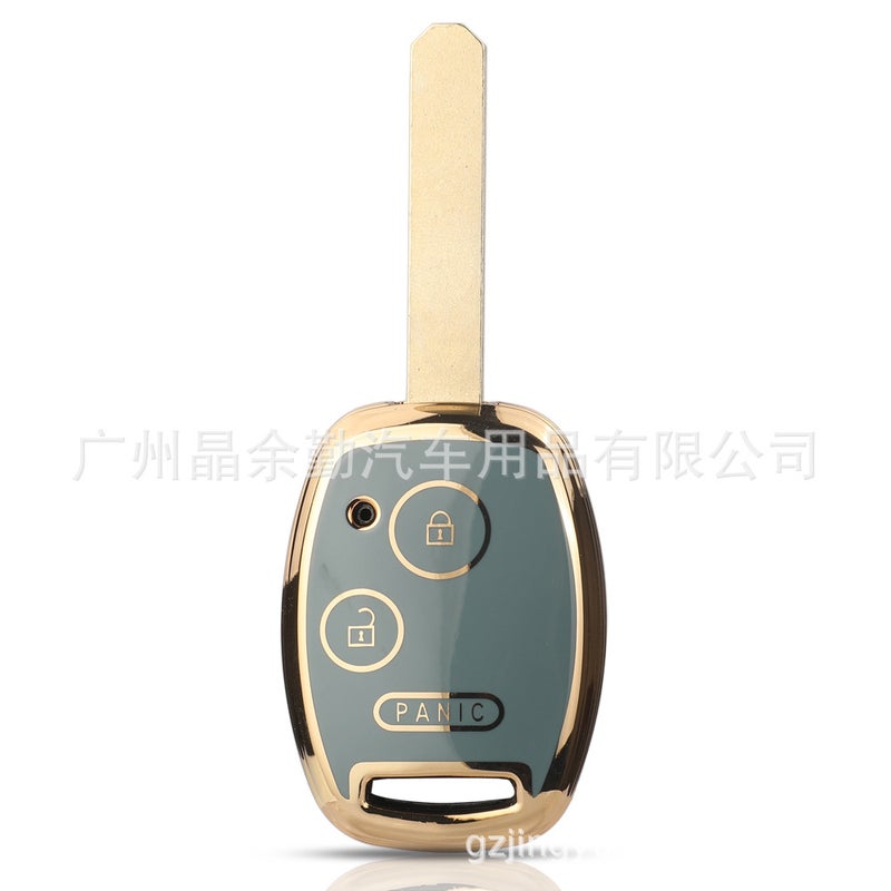 Suitable For Honda Eight-Generation Accord Crv Fit Front Odyssey Straight Board Car Remote Key Case Protective Case - Image 1